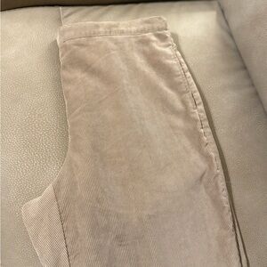 Women’s Tan Corduroy Pants - Classic Casual Style